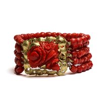 Armband Goldside Dame in Gold Corallo BR.GS0002